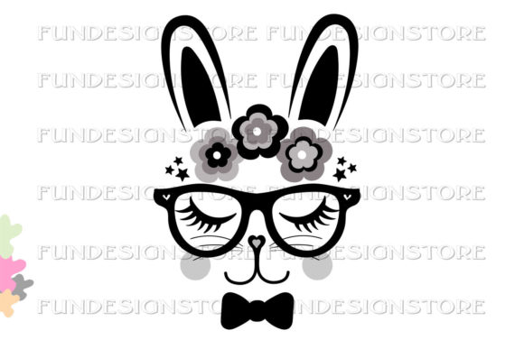 Download Cool Bunny Face Head Design,clipart,PNG - Bunny face Collection