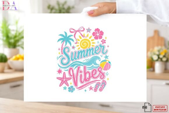 Download Tropical Beach Vacation Summer Vibes PNG - Premium Bundle